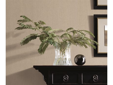 York Wallcoverings Ronald Redding Traveler Cream Diplomacy Weave Wallpaper