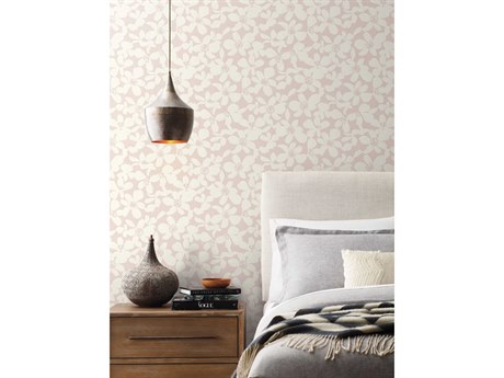York Wallcoverings Antonina Vella Boho Luxe Pink Free Spirit Wallpaper