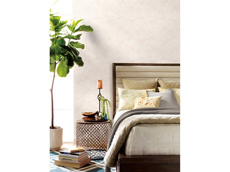 York Wallcoverings Antonina Vella Boho Luxe Pink Floret Wallpaper