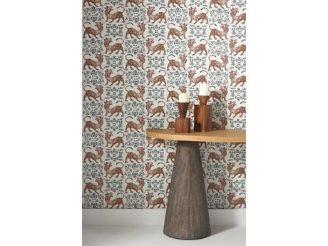 York Wallcoverings Lemieux et Cie Blue Ferrandi Wallpaper