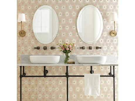 York Wallcoverings Candice Olson Modern Artisan II Coral Gold Everlasting Wallpaper