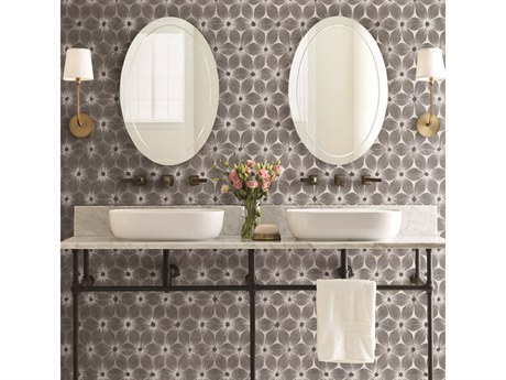 York Wallcoverings Candice Olson Modern Artisan II White Silver Everlasting Wallpaper