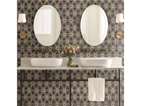 York Wallcoverings Candice Olson Modern Artisan II Black Silver Everlasting Wallpaper