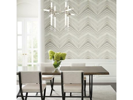 York Wallcoverings Candice Olson Modern Artisan II Beige Onyx Strata Wallpaper