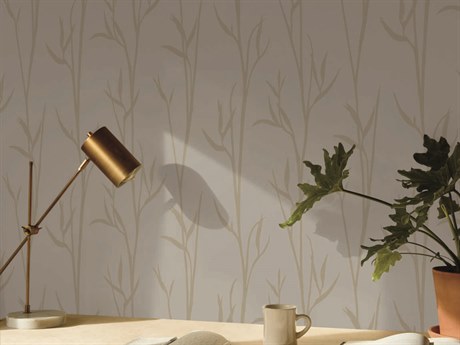 York Wallcoverings Artisan Digest Tan Matcha Wallpaper