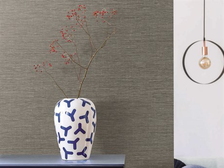 York Wallcoverings Artisan Digest Dark Grey Altitude Wallpaper
