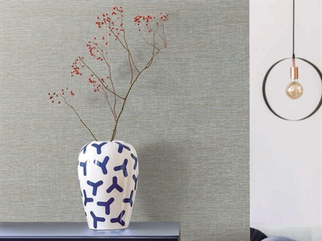 York Wallcoverings Artisan Digest Blue & Grey Altitute Wallpaper