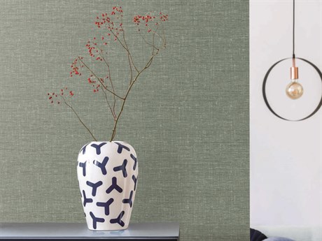 York Wallcoverings Artisan Digest Green Altitude Wallpaper
