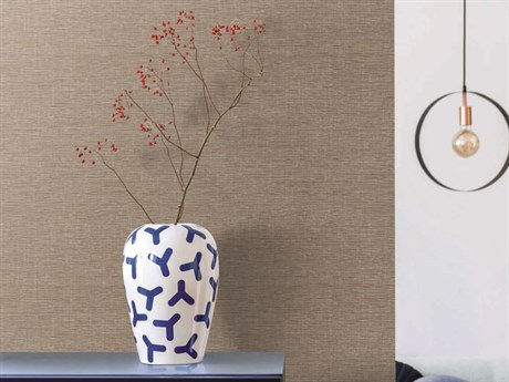 York Wallcoverings Artisan Digest Brown Altitude Wallpaper
