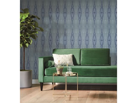 York Wallcoverings Artisan Digest Blue Origin Wallpaper