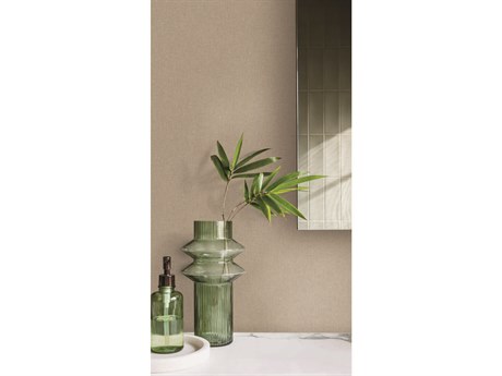York Wallcoverings Artisan Digest Beige Brown Gypsy Weave Wallpaper