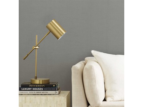 York Wallcoverings Antonina Vella Dazzling Dimensions Volume II Silver Blue Gossamer Woven Wallpaper