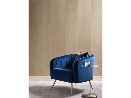 York Wallcoverings Antonina Vella Dazzling Dimensions Volume II Gold Etched Chevron Wallpaper