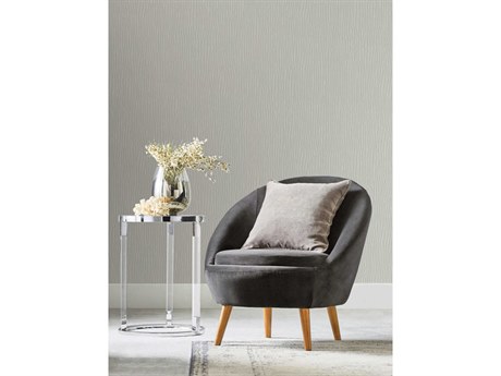 York Wallcoverings Antonina Vella Dazzling Dimensions Volume II Grey Rain Chimes Wallpaper