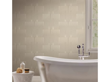 York Wallcoverings Candice Olson After 8 Taupe Pearl Vanishing Wallpaper
