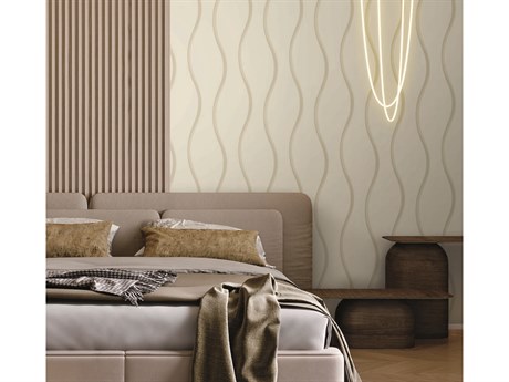York Wallcoverings Candice Olson After 8 Neutral Unfurl Wallpaper