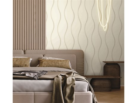 York Wallcoverings Candice Olson After 8 Off White Unfurl Wallpaper