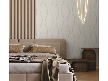 York Wallcoverings Candice Olson After 8 Blue Unfurl Wallpaper