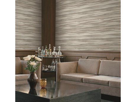 York Wallcoverings Candice Olson After 8 Grey Sanctuary Wallpaper