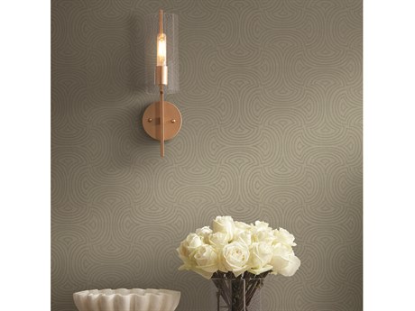 York Wallcoverings Candice Olson After 8 Tan Hourglass Wallpaper