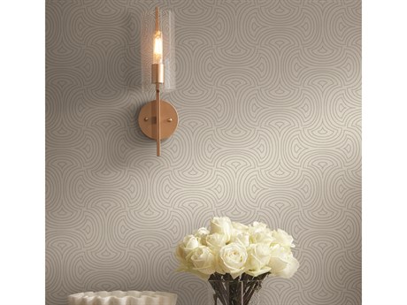 York Wallcoverings Candice Olson After 8 White Hourglass Wallpaper