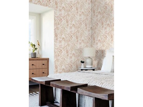 York Wallcoverings Greenhouse Clay Willow Grove Wallpaper