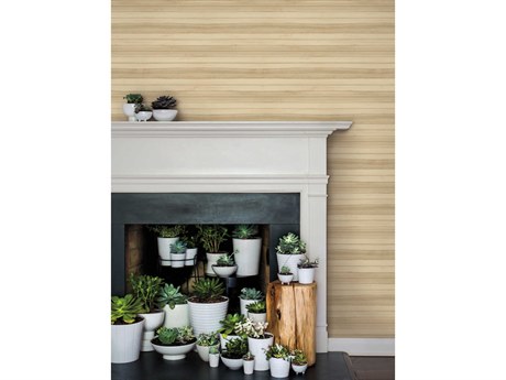 York Wallcoverings Greenhouse Oak Pandora Leaf Wallpaper