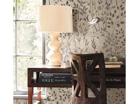 York Wallcoverings Ronald Redding Traveler Off White Aspen Wallpaper