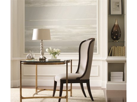York Wallcoverings Ronald Redding 24 Karat Grey Horizontal Dry Brush Wallpaper
