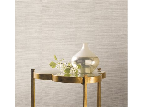 York Wallcoverings Ronald Redding 24 Karat Beige Silk Elegance Wallpaper
