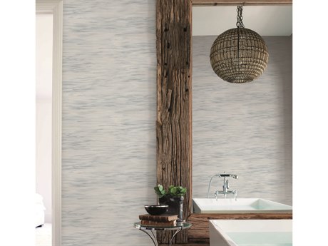 York Wallcoverings Mediterranean Grey Ripples Wallpaper