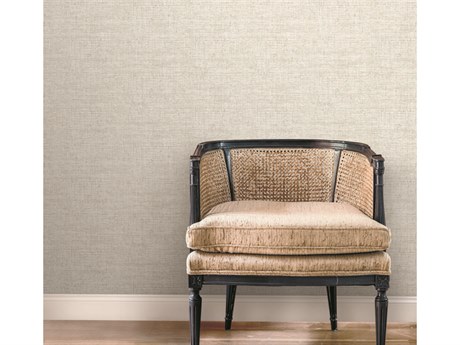 York Wallcoverings Mediterranean White Papyrus Weave Wallpaper