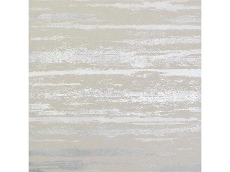 York Wallcoverings Antonina Vella Modern Metals Beige Silver Atmosphere Wallpaper