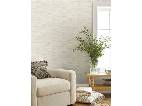 York Wallcoverings Magnolia Open Sheet Off White Reserve Wallpaper