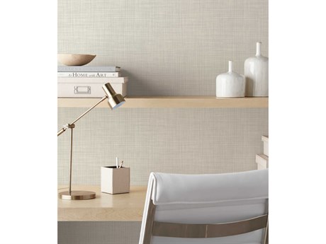 York Wallcoverings Magnolia Open Sheet Beige Traverse Wallpaper