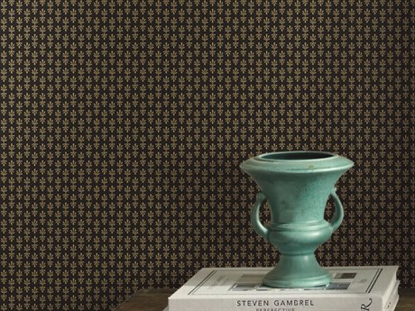 York Wallcoverings Rifle Paper Co. Second Edition Black Petal Wallpaper