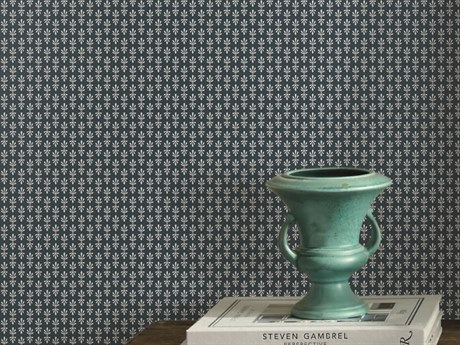 York Wallcoverings Rifle Paper Co. Second Edition Blue Petal Wallpaper