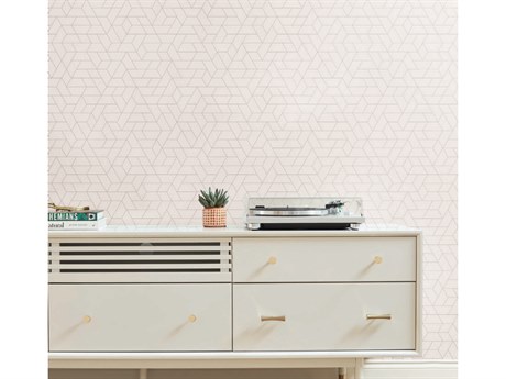 York Wallcoverings Black & White Resource Library Black Point of View Wallpaper