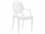 Zuo Outdoor Anime Polycarbonate Dining Chair Transparent Set of Four  ZD106104