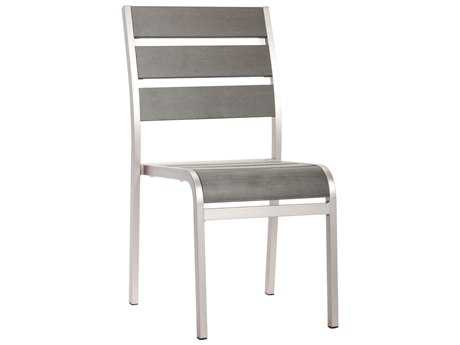 Zuo Outdoor Township Aluminum Dining Armless Chair