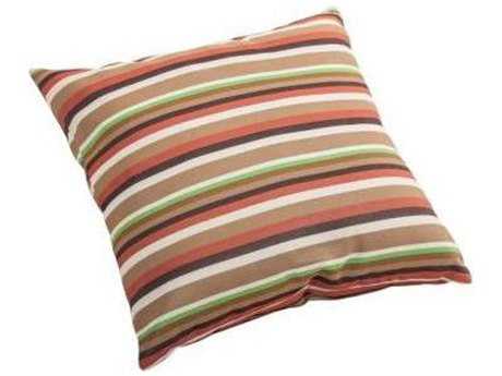 Zuo Outdoor Hamster Small Outdoor Pillow in Brown Base Multistripe