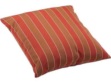 Zuo Outdoor Joey Large Outdoor Pillow in Brown And Clay Wide Stripe