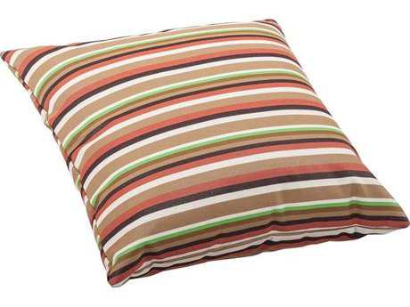 Zuo Outdoor Hamster Large Outdoor Pillow in Brown Base Multistripe