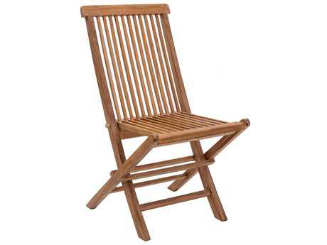 Zuo Outdoor Regatta Teak Folding Chair in Natural (Sold in 2)