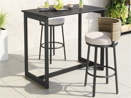 Zuo Outdoor Midnight Wave Patio Dining Set
