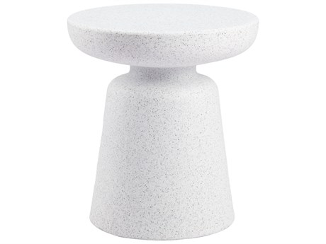 Zuo Outdoor Tensen Multicolor Polypropylene Round End Table