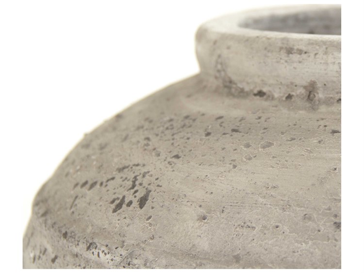 Zentique Distressed Grey Wash 15'' High Jar | ZEN8489LA344