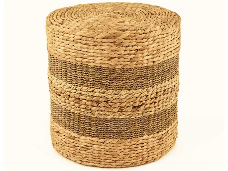 Zentique Brown Accent Stool