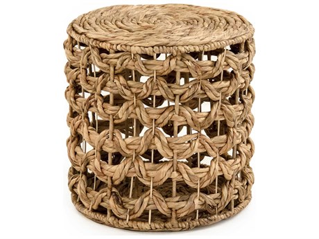 Zentique Brown Accent Stool