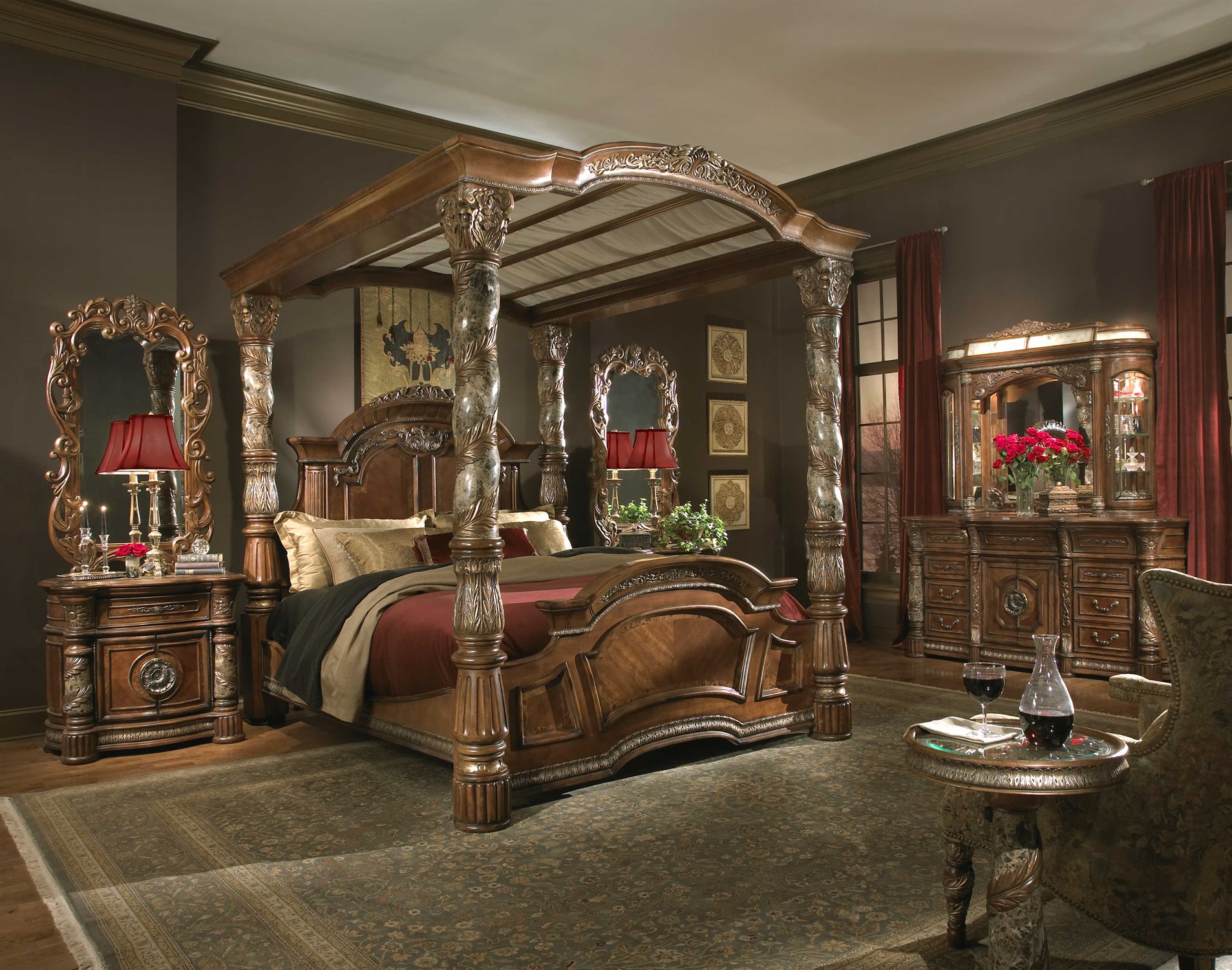 valencia oak bedroom furniture